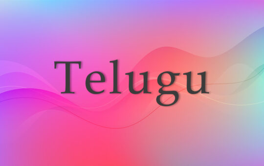 image stating Telugu language category