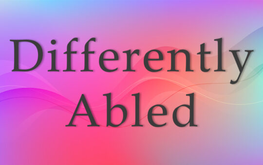 image stating Differently abled language category
